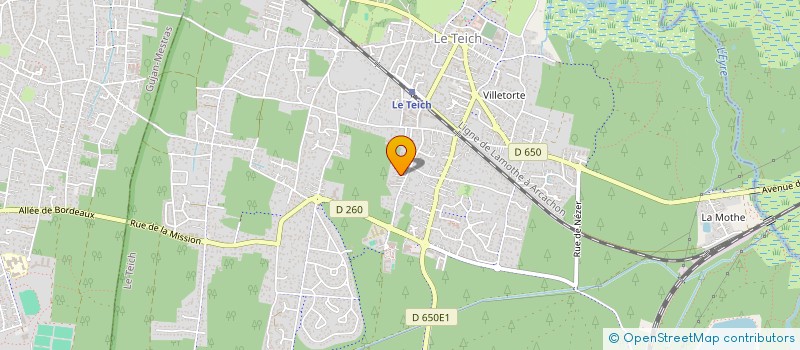 localisation de l'entreprise MONSIEUR PHILIPPE BRENDEL  LE TEICH