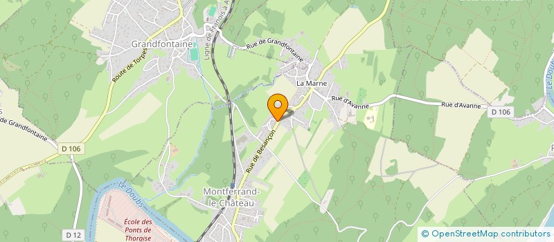 localisation de l'entreprise MONSIEUR PHILIPPE BRENET à MONTFERRAND-LE-CHATEAU