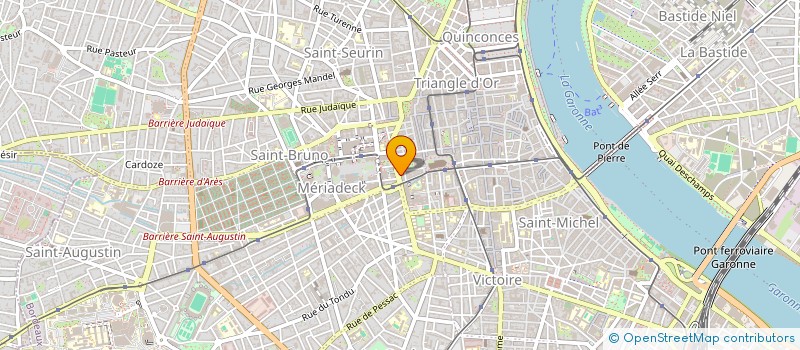 localisation de l'entreprise MONSIEUR PHILIPPE BRETELLE à BORDEAUX