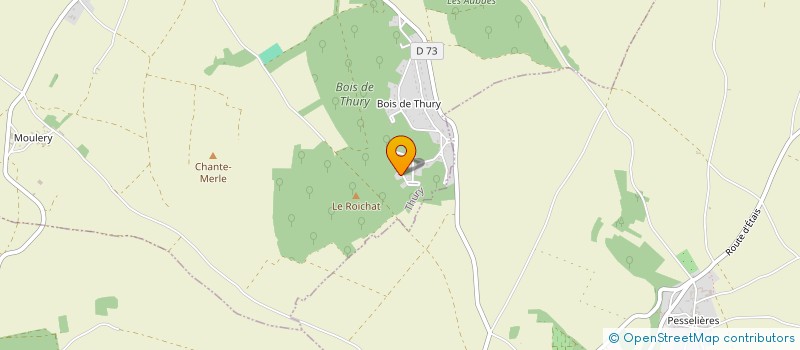 localisation de l'entreprise MONSIEUR PHILIPPE BRETELLE  THURY