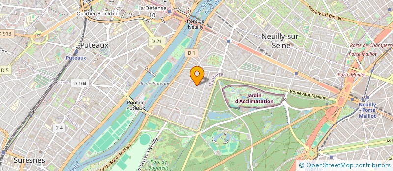 localisation de l'entreprise MONSIEUR PHILIPPE BRETILLE à NEUILLY-SUR-SEINE