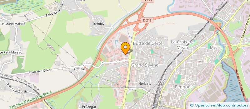 localisation de l'entreprise MONSIEUR PHILIPPE BRICARD à TRIGNAC