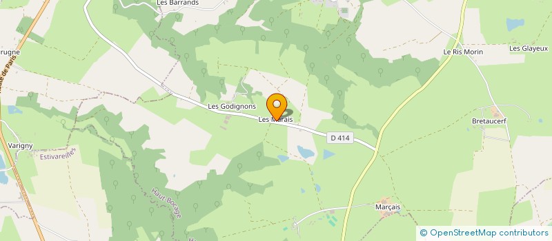 localisation de l'entreprise MONSIEUR PHILIPPE BRIDIER  HAUT-BOCAGE