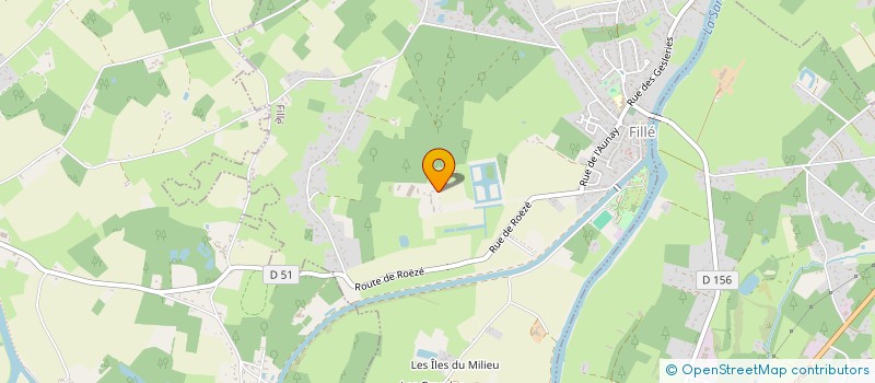 localisation de l'entreprise MONSIEUR PHILIPPE BRIFFAUT  FILLE