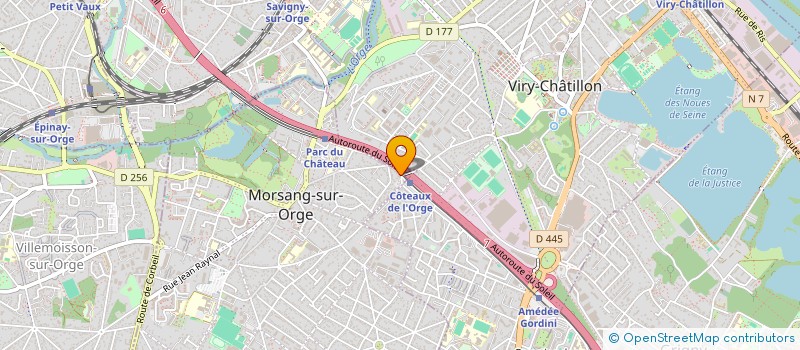 localisation de l'entreprise MONSIEUR PHILIPPE BRINDUSE  MORSANG-SUR-ORGE