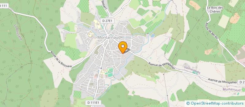 localisation de l'entreprise MONSIEUR PHILIPPE BRINGUIER  MONTARNAUD