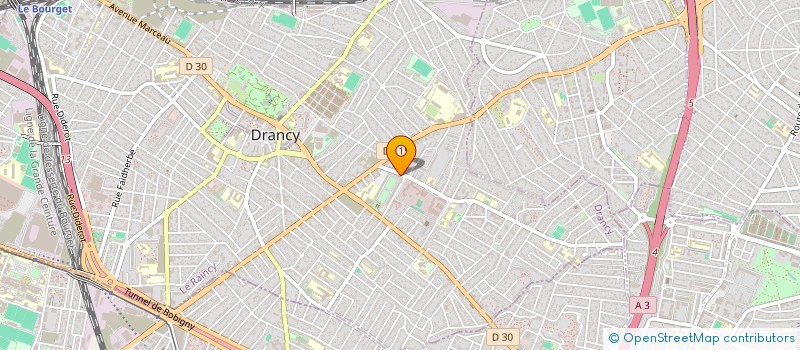 localisation de l'entreprise MONSIEUR PHILIPPE BRIS à DRANCY
