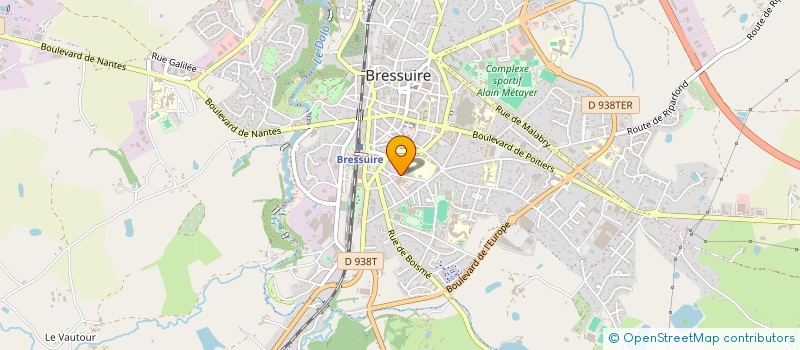 localisation de l'entreprise MONSIEUR PHILIPPE BRIT  BRESSUIRE