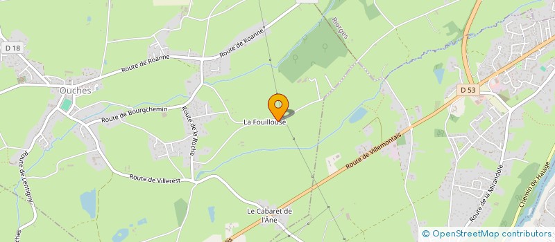 localisation de l'entreprise MONSIEUR PHILIPPE BROCAIL  OUCHES