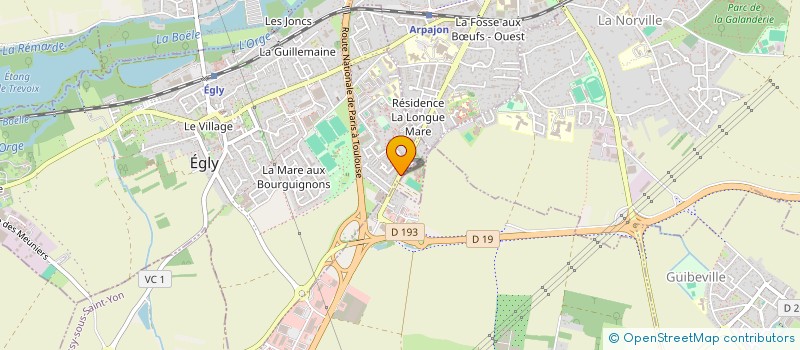 localisation de l'entreprise MONSIEUR PHILIPPE BROCARD  EGLY