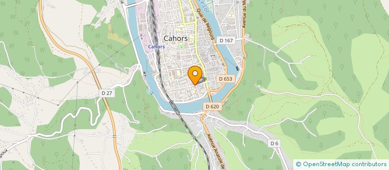 localisation de l'entreprise MONSIEUR PHILIPPE BRONCHTI  CAHORS