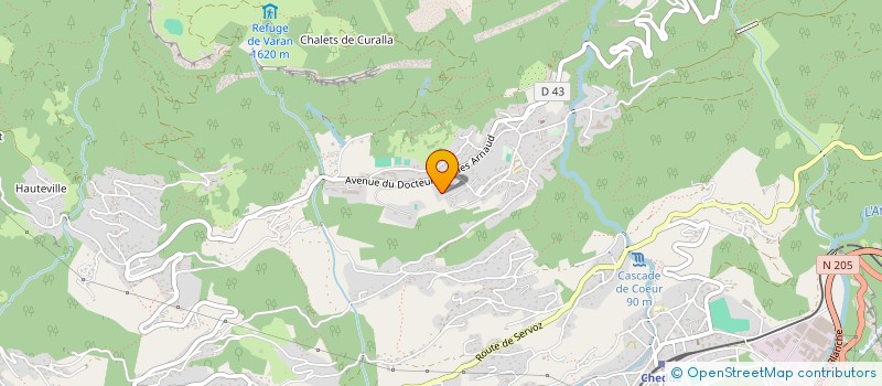 localisation de l'entreprise MONSIEUR PHILIPPE BRONDEL  PASSY