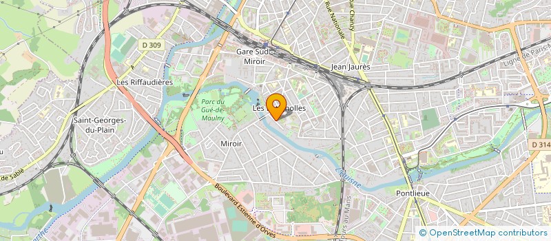localisation de l'entreprise MONSIEUR PHILIPPE BROSSARD à LE MANS