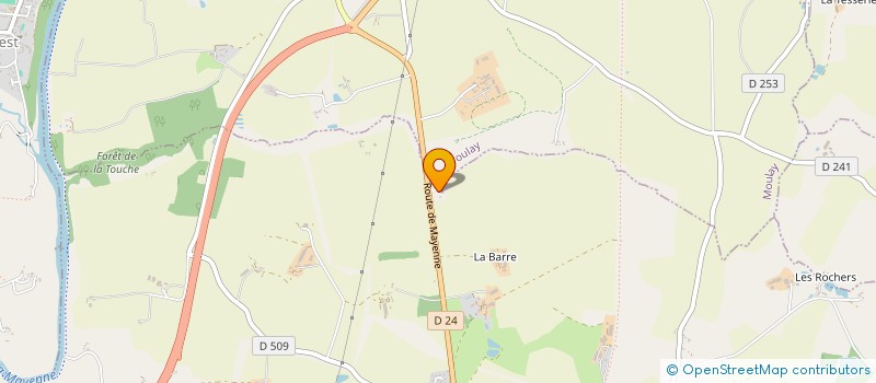 localisation de l'entreprise MONSIEUR PHILIPPE BROUARD  COMMER