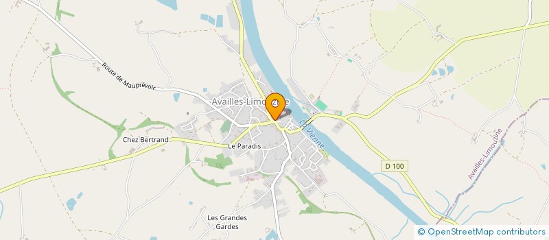 localisation de l'entreprise MONSIEUR PHILIPPE BROUILLON à AVAILLES-LIMOUZINE