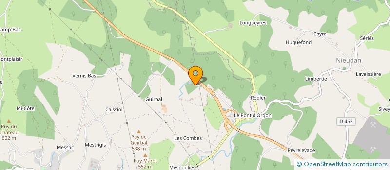 localisation de l'entreprise MONSIEUR PHILIPPE BROUSSE à LAROQUEBROU