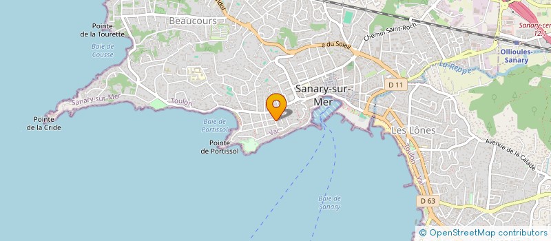 localisation de l'entreprise MONSIEUR PHILIPPE BROWAEYS  SANARY-SUR-MER