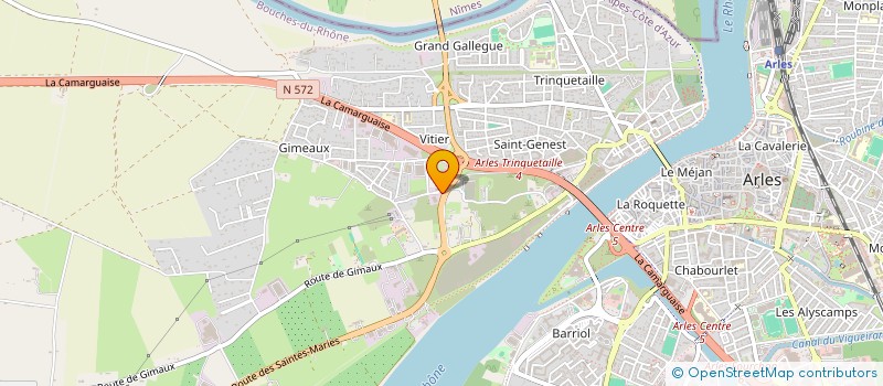 localisation de l'entreprise MONSIEUR PHILIPPE BRUGEAS  ARLES