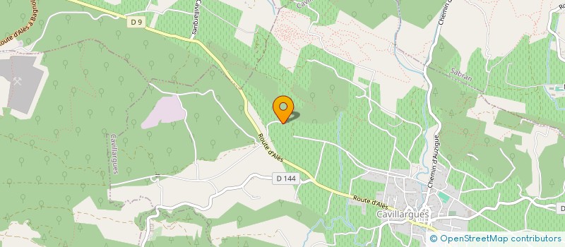 localisation de l'entreprise MONSIEUR PHILIPPE BRUGUIER  CAVILLARGUES