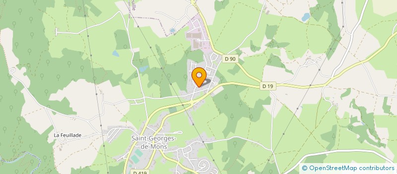 localisation de l'entreprise MONSIEUR PHILIPPE BRUN à SAINT-GEORGES-DE-MONS