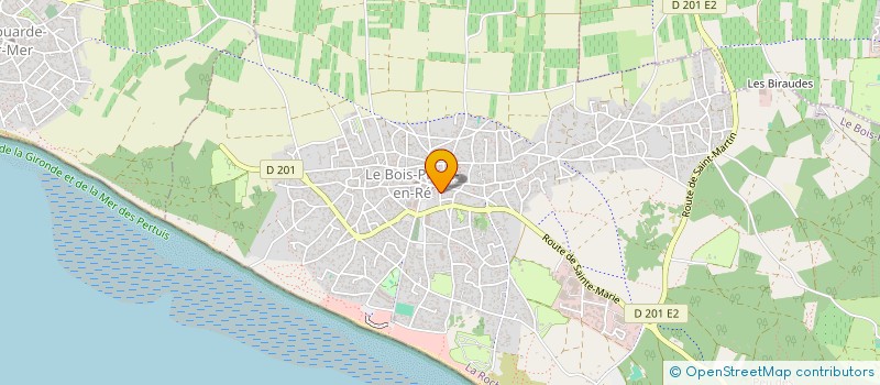 localisation de l'entreprise MONSIEUR PHILIPPE BRUNETEAU  LE BOIS-PLAGE-EN-RE