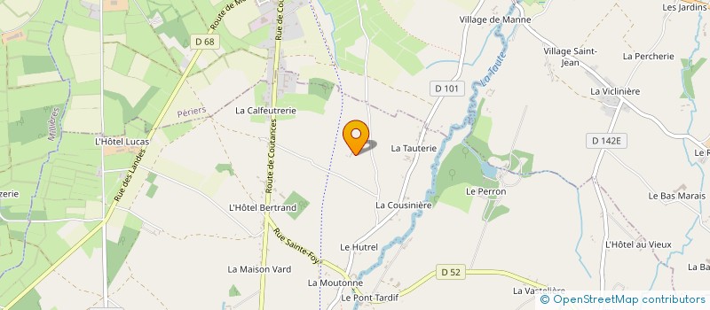 localisation de l'entreprise MONSIEUR PHILIPPE BRUNO PAUL CEARD  SAINT-SAUVEUR-VILLAGES