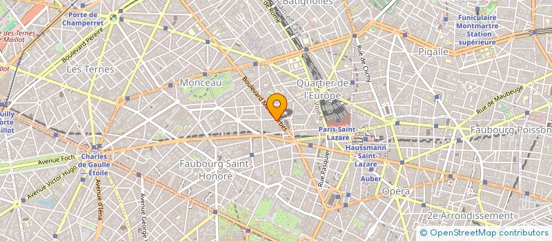 localisation de l'entreprise MONSIEUR PHILIPPE BRUNSWICK  PARIS