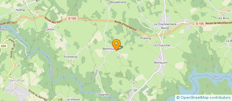 localisation de l'entreprise MONSIEUR PHILIPPE BRUSC  LAPTE