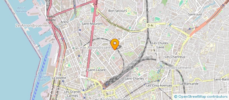 localisation de l'entreprise MONSIEUR PHILIPPE BRUSSEY  MARSEILLE