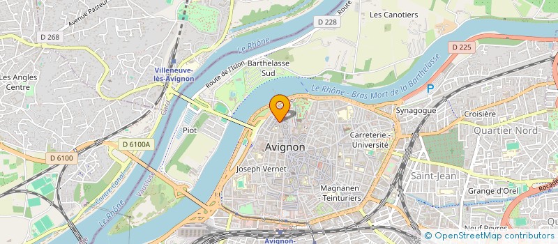 localisation de l'entreprise MONSIEUR PHILIPPE BUCHALET à AVIGNON