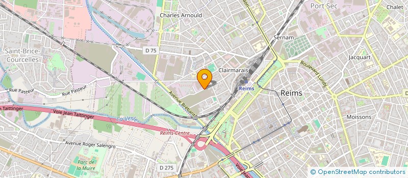 localisation de l'entreprise MONSIEUR PHILIPPE BUCHET  REIMS