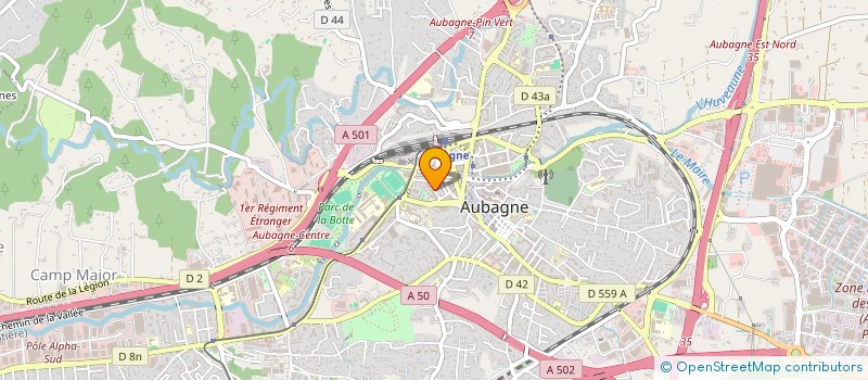 localisation de l'entreprise MONSIEUR PHILIPPE BUI à AUBAGNE