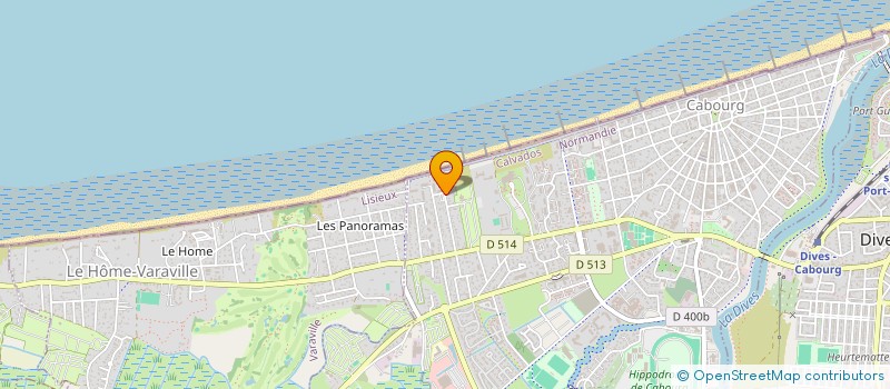 localisation de l'entreprise MONSIEUR PHILIPPE BUISSON  CABOURG