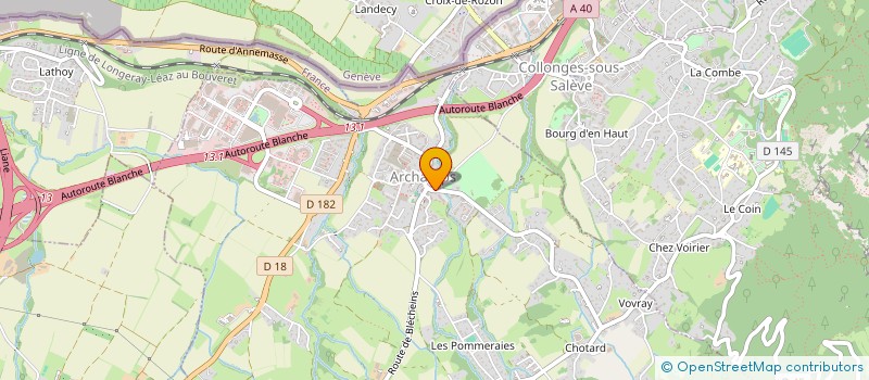 localisation de l'entreprise MONSIEUR PHILIPPE BULET à ARCHAMPS