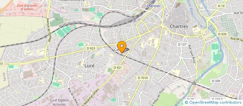 localisation de l'entreprise MONSIEUR PHILIPPE BURGET à LUCE