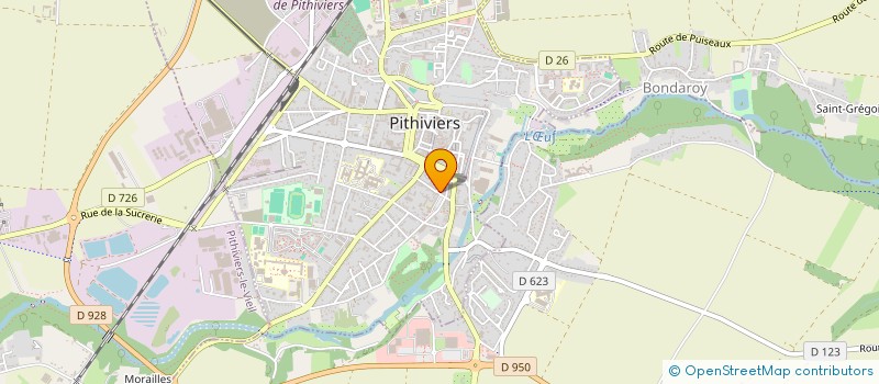 localisation de l'entreprise MONSIEUR PHILIPPE BURGEVIN à PITHIVIERS