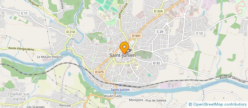 localisation de l'entreprise MONSIEUR PHILIPPE BURK à SAINT-JUNIEN