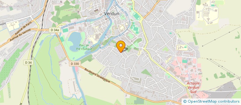 localisation de l'entreprise MONSIEUR PHILIPPE BURLET à VERDUN