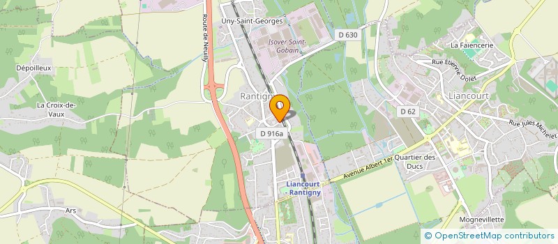 localisation de l'entreprise MONSIEUR PHILIPPE BURNER  RANTIGNY