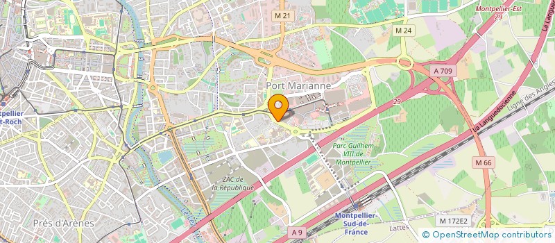 localisation de l'entreprise MONSIEUR PHILIPPE BURTIN à MONTPELLIER