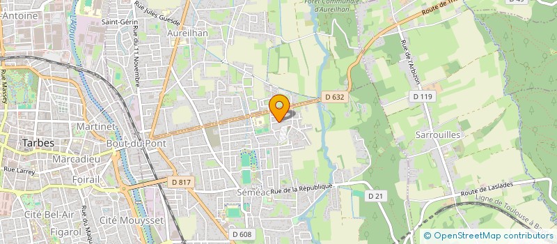 localisation de l'entreprise MONSIEUR PHILIPPE BUSCA  SEMEAC