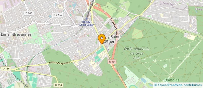 localisation de l'entreprise MONSIEUR PHILIPPE BUSNEL à BOISSY-SAINT-LEGER