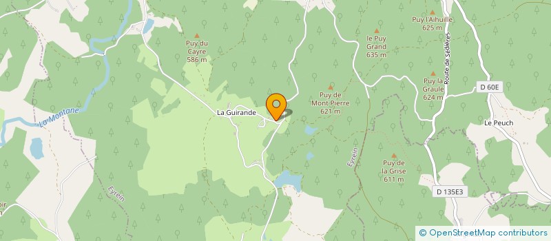 localisation de l'entreprise MONSIEUR PHILIPPE BUSSIER  EYREIN