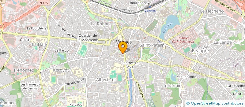 localisation de l'entreprise MONSIEUR PHILIPPE BUSSON à VANNES