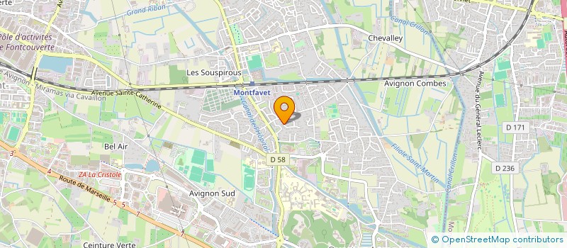 localisation de l'entreprise MONSIEUR PHILIPPE BUTTAY  AVIGNON