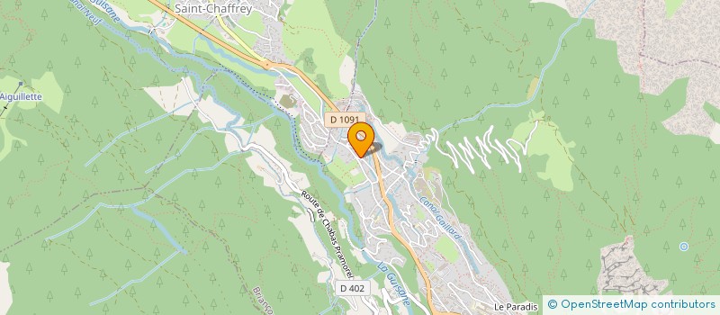 localisation de l'entreprise MONSIEUR PHILIPPE BUYLE  BRIANCON