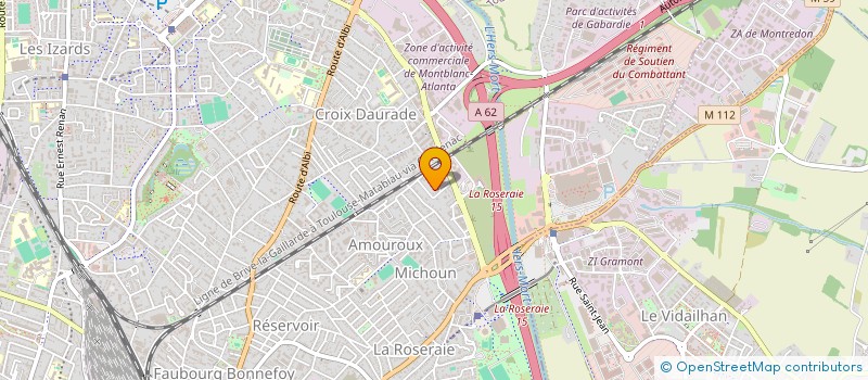 localisation de l'entreprise MONSIEUR PHILIPPE CABANAC à TOULOUSE