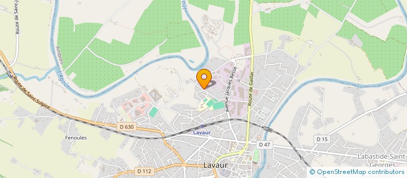 localisation de l'entreprise MONSIEUR PHILIPPE CABARET  AMBRES