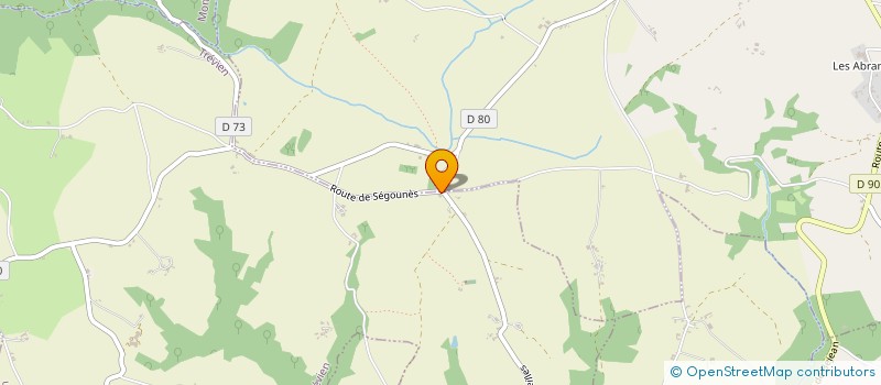 localisation de l'entreprise MONSIEUR PHILIPPE CABROL  TREVIEN