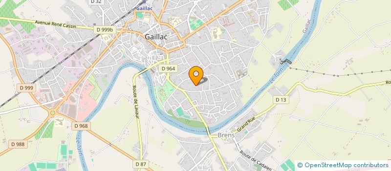 localisation de l'entreprise MONSIEUR PHILIPPE CABROLIE  GAILLAC